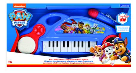 Piano électronique la pat patrouille avec effets lumineux et microphone Bleu 3 - vertbaudet enfant 