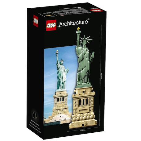 Lego architecture - la statue de la liberté - 21042 Multicolore 3 - vertbaudet enfant 