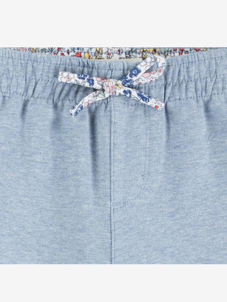 Ensemble Top + pantacourt + chouchou Ruffle LEVI'S rose 3 - vertbaudet enfant 