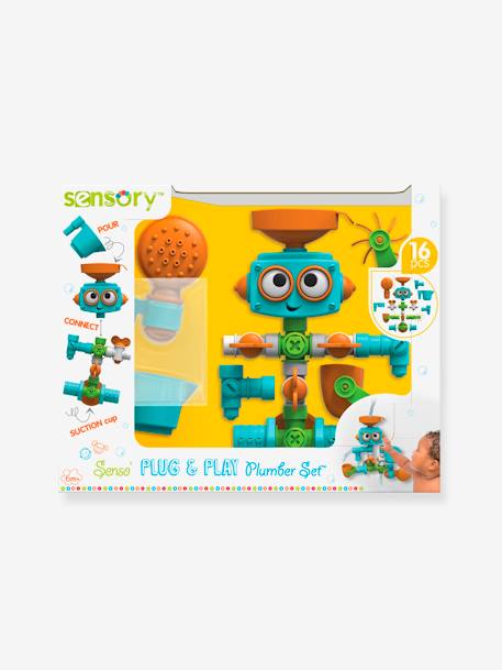 Robot de bain multi-activités multicolore 2 - vertbaudet enfant 