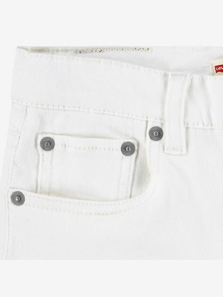 Short en jean Girlfriend shorts LEVI'S bleu+denim bleached+écru 16 - vertbaudet enfant 