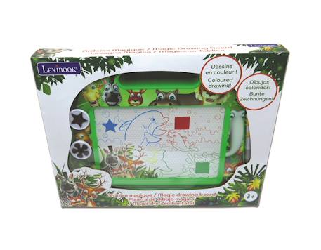 Ardoise magique les animaux Vert 3 - vertbaudet enfant 