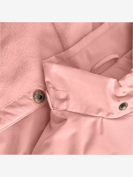 Veste mi-saison imperméable fille avec doublure polaire MATALGEA bois de rose+lilas poudré+rose poudré+vert sauge 6 - vertbaudet enfant 