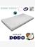 Matelas bébé Dodococo déhoussable blanc 2 - vertbaudet enfant 