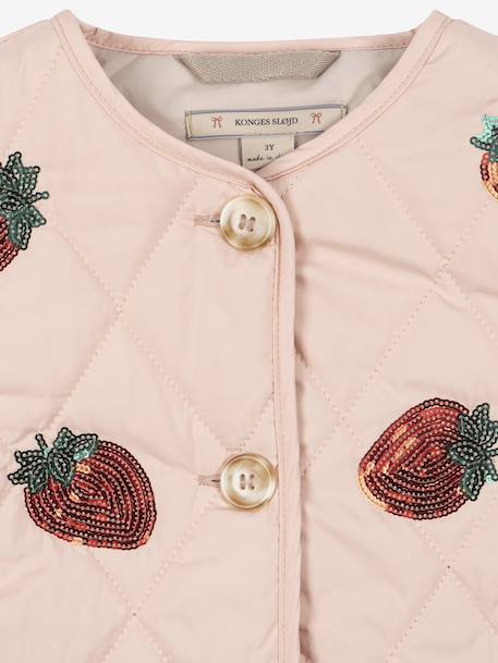 Veste Flora rose 4 - vertbaudet enfant 