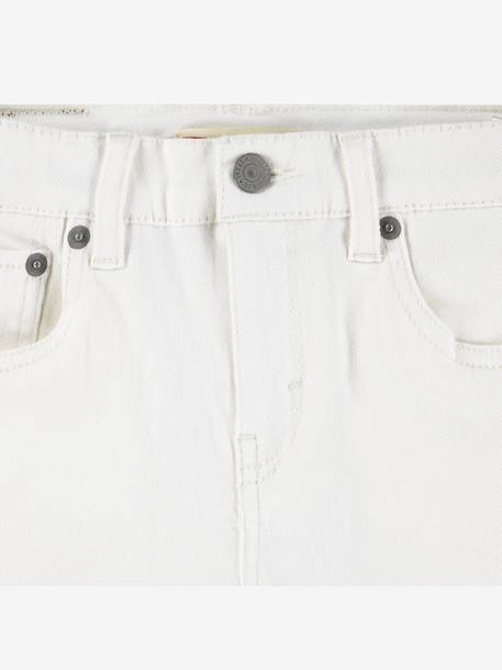 Short en jean Girlfriend shorts LEVI'S bleu+denim bleached+écru 15 - vertbaudet enfant 