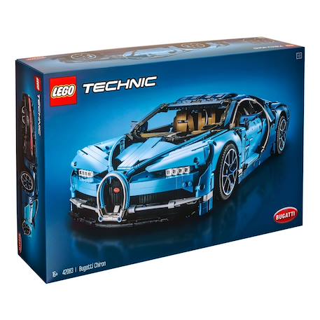 Technic - bugatti chiron 42083 Bleu 1 - vertbaudet enfant 