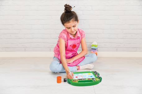 Ardoise magique les animaux Vert 4 - vertbaudet enfant 