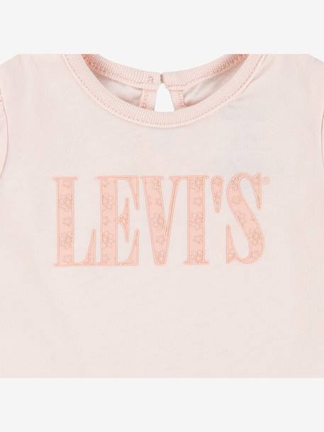 Tee-shirt bébé Smocked LEVI'S rose 2 - vertbaudet enfant 
