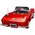 Icons chrevrolet corvette 10321 Rouge 4 - vertbaudet enfant 