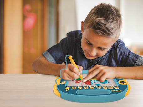 Ardoise magique minions Bleu 3 - vertbaudet enfant 