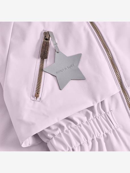Veste mi-saison imperméable fille avec doublure polaire MATALGEA bois de rose+lilas poudré+rose poudré+vert sauge 23 - vertbaudet enfant 