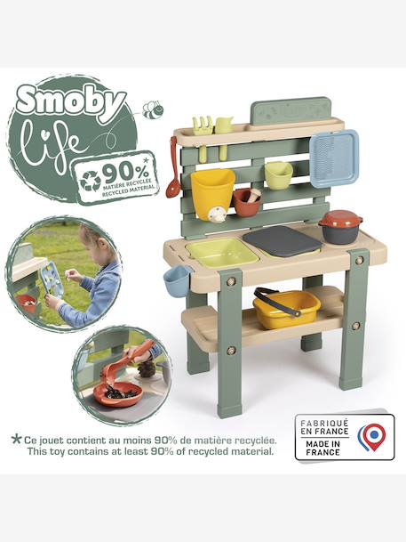 Cuisine Mud Kitchen multicolore 6 - vertbaudet enfant 
