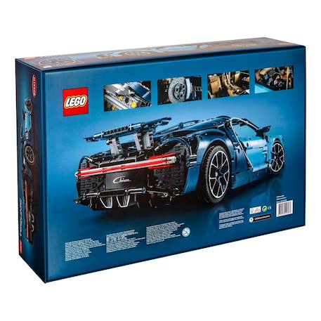Technic - bugatti chiron 42083 Bleu 5 - vertbaudet enfant 