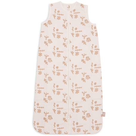 Gigoteuse légère gaze de coton Blanc, marron 1 - vertbaudet enfant 