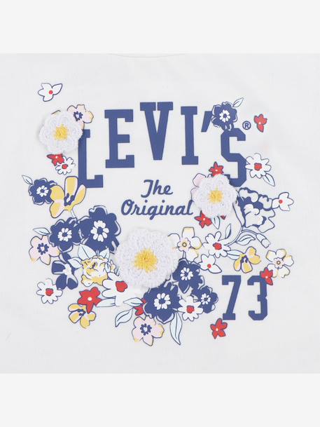 Ensemble top et short bébé LEVI'S blanc 5 - vertbaudet enfant 