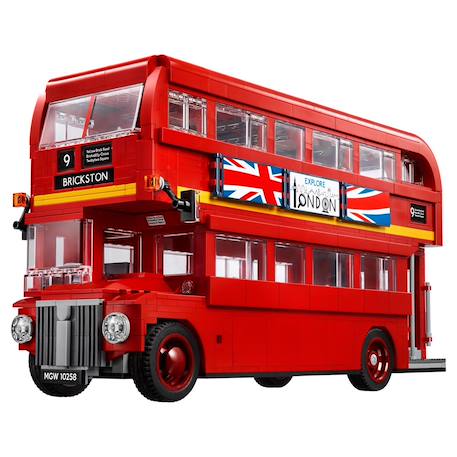 Creator expert - le bus londonien 10258 Rouge 2 - vertbaudet enfant 