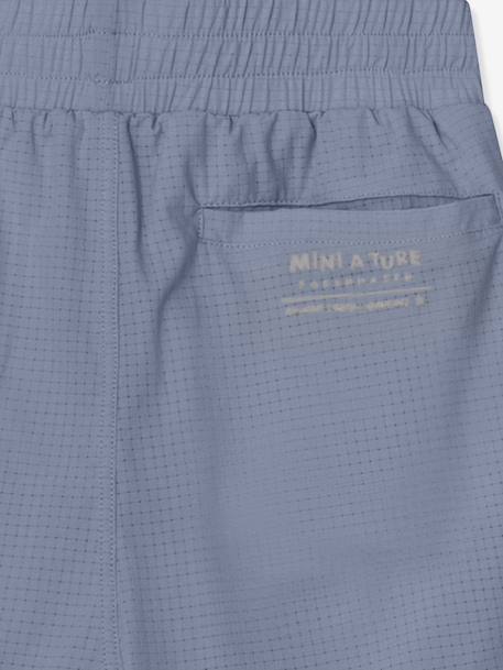 Shorts fonctionnels pour garçons MATELVART bleu ardoise+bleu grisé+vert+vert émeraude 5 - vertbaudet enfant 