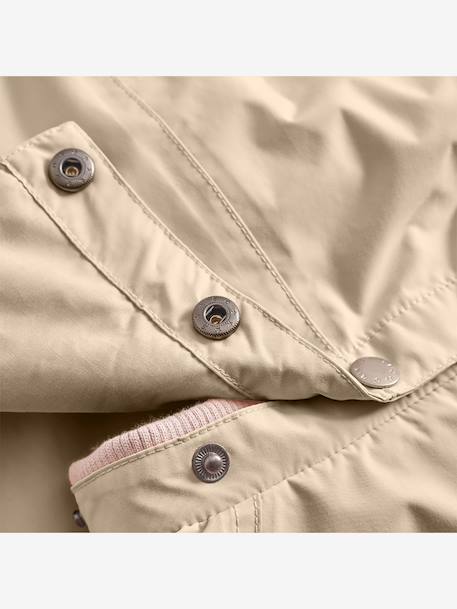 Veste mi-saison bébé fille MATWAI bleu foncé+bleu pâle+bois de rose+brun+jaune+jaune pastel+lilas+marron+rose poudré+sable+vert sauge 66 - vertbaudet enfant 
