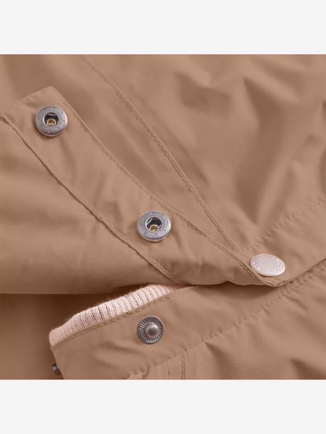 Veste mi-saison bébé fille MATWAI bleu foncé+bleu pâle+bois de rose+brun+jaune+jaune pastel+lilas+marron+rose poudré+sable+vert sauge 54 - vertbaudet enfant 