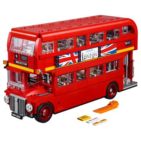 Creator expert - le bus londonien 10258 Rouge 6 - vertbaudet enfant 