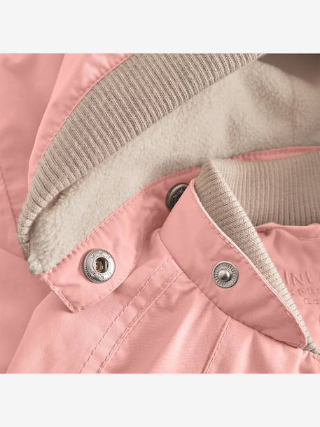 Veste mi-saison bébé MATWAI avec doublure polaire bois de rose+marron+sable 5 - vertbaudet enfant 