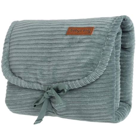 Tapis à langer sense vert d'eau Marron+Vert d'eau foncé 6 - vertbaudet enfant 