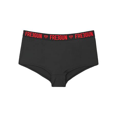 Lot de 2 shortys  miss freegun Noir/rouge 5 - vertbaudet enfant 