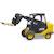 Chariot élévateur jcb teletruk avec palette Jaune et noir 5 - vertbaudet enfant 
