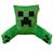 Coussin de lecture ultra-confortable avec dossier haut et accoudoirs Minecraft Bleu - steve+Orange - alex+Vert - creeper 13 - vertbaudet enfant 