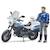 Bworld scrambler ducati motard de la police Bleu 3 - vertbaudet enfant 