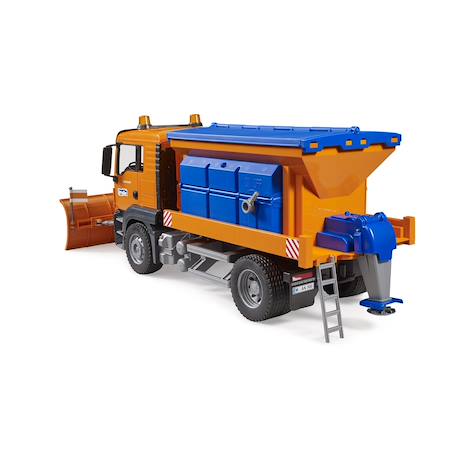 Man tgs pour service d'hiver avec lame de chasse-neige Orange et bleu 5 - vertbaudet enfant 
