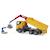 Camion de chantier scania super 560r avec grue et 2 palettes Jaune 3 - vertbaudet enfant 