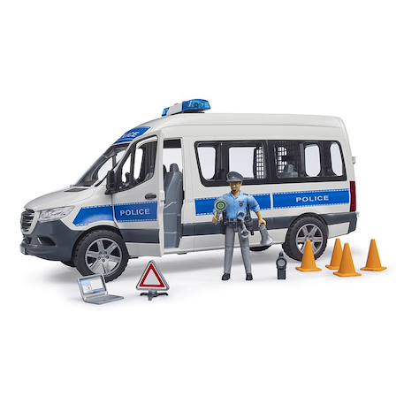 Véhicule d'intervention de la police mb sprinter Multicolore 4 - vertbaudet enfant 