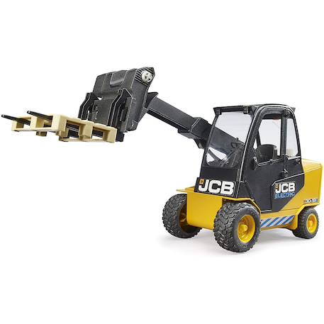 Chariot élévateur jcb teletruk avec palette Jaune et noir 3 - vertbaudet enfant 