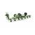 Faneuse rotative krone kwt 8.82 avec châssis Vert 3 - vertbaudet enfant 
