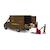 Camion ups mercedes benz sprinter avec conducteur et accessoires Multicolore 5 - vertbaudet enfant 
