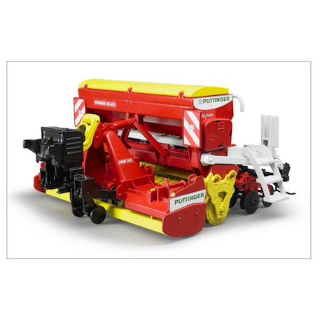 Semeuse à herse rotative vitasem 302add de pöttinger Rouge 3 - vertbaudet enfant 