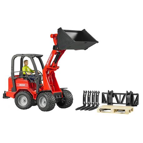 Chargeur compact schäffer 2034 avec une figurine et accessoires Rouge 3 - vertbaudet enfant 