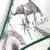 Grande cape de bain en coton et bambou safari Safari, vert, gris, blanc 5 - vertbaudet enfant 
