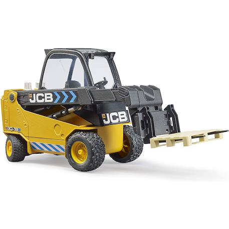 Chariot élévateur jcb teletruk avec palette Jaune et noir 4 - vertbaudet enfant 