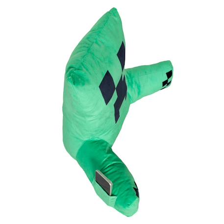 Coussin de lecture ultra-confortable avec dossier haut et accoudoirs Minecraft Bleu - steve+Orange - alex+Vert - creeper 18 - vertbaudet enfant 
