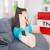Coussin de lecture ultra-confortable avec dossier haut et accoudoirs Minecraft Bleu - steve+Orange - alex+Vert - creeper 2 - vertbaudet enfant 
