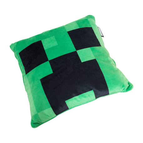 Coussin décoratif moelleux en tissu velouté Vert - creeper 3 - vertbaudet enfant 