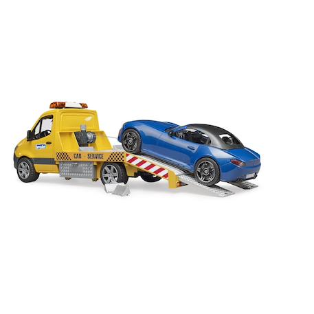 Camion de dépannage mercedes sprinter Jaune et bleu 3 - vertbaudet enfant 