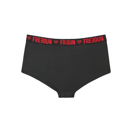 Lot de 2 shortys  miss freegun Noir/rouge 6 - vertbaudet enfant 