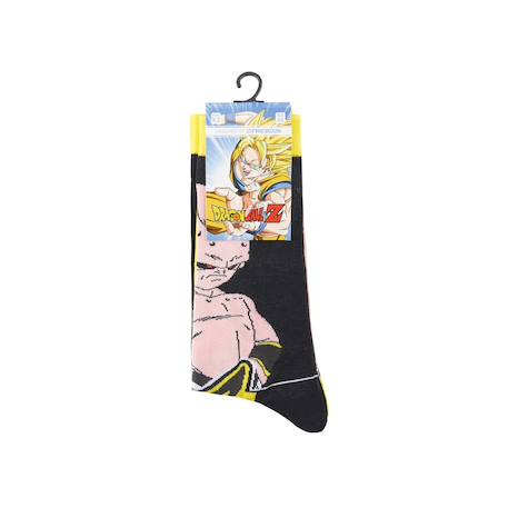 Lot de 4 paires de chaussettes dragon ball z garçon Noir/rouge/orange/gris/jaune 6 - vertbaudet enfant 