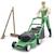 Bworld jardinier avec tondeuse à gazon et outils de jardinage Vert 3 - vertbaudet enfant 