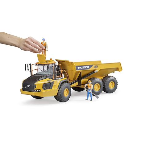 Volvo dumper a60h 1:16 Jaune 5 - vertbaudet enfant 