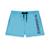 Boardshort court  avec ceinture demi-élastiquée Bleu/noir 1 - vertbaudet enfant 